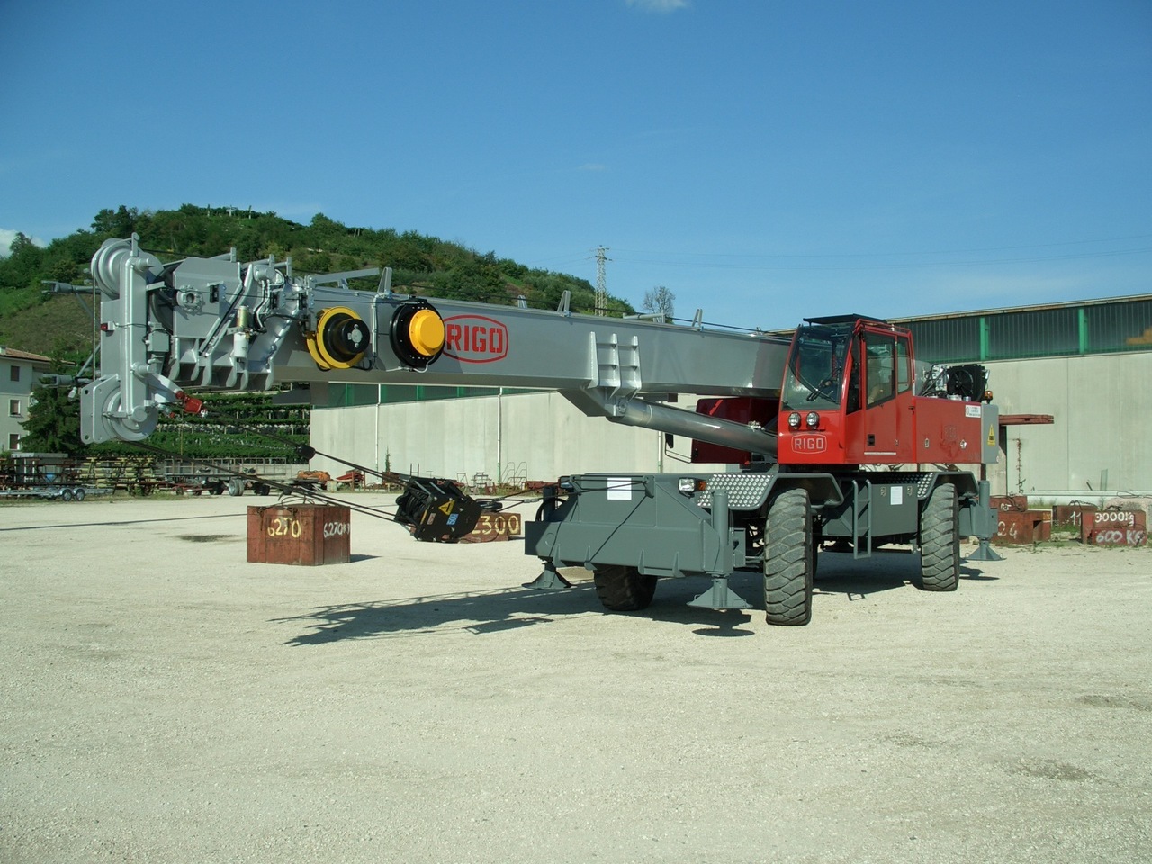 New Rough terrain crane Rigo RT 500