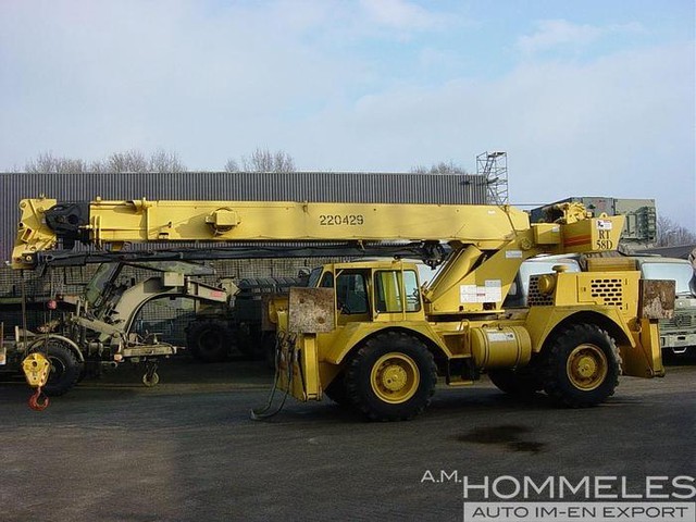 Rough terrain crane Grove RT58 D