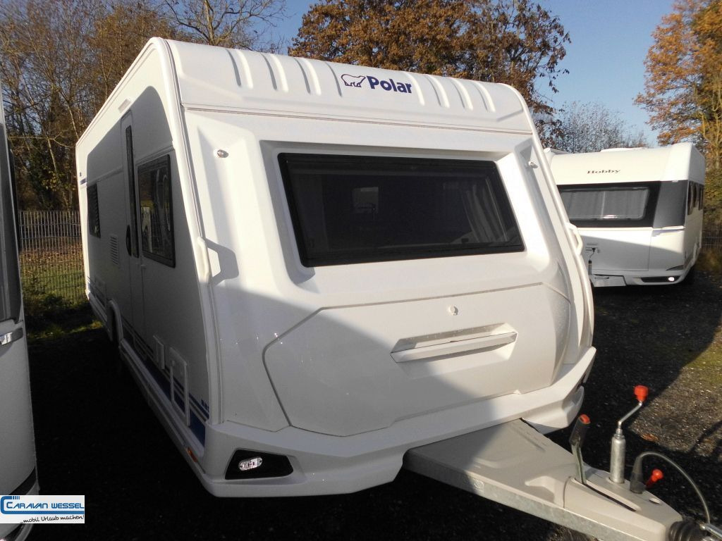 New Caravan Polar 620 BSA Original Heckbad Einzelbetten Modell 23