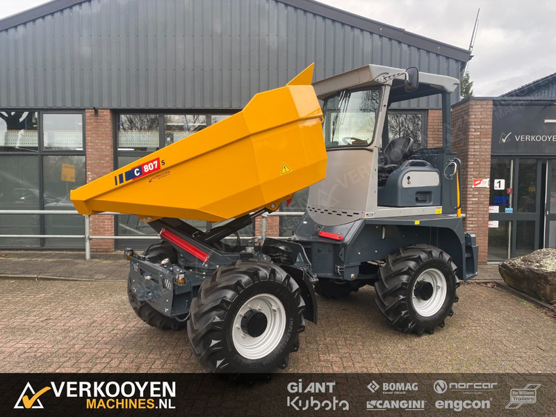 New Dumper Bergmann C807s Swivel Dumper Foldable roof