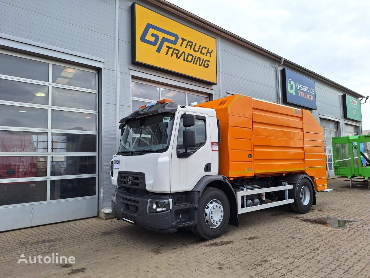 New Garbage truck – rent Renault D18 Farid