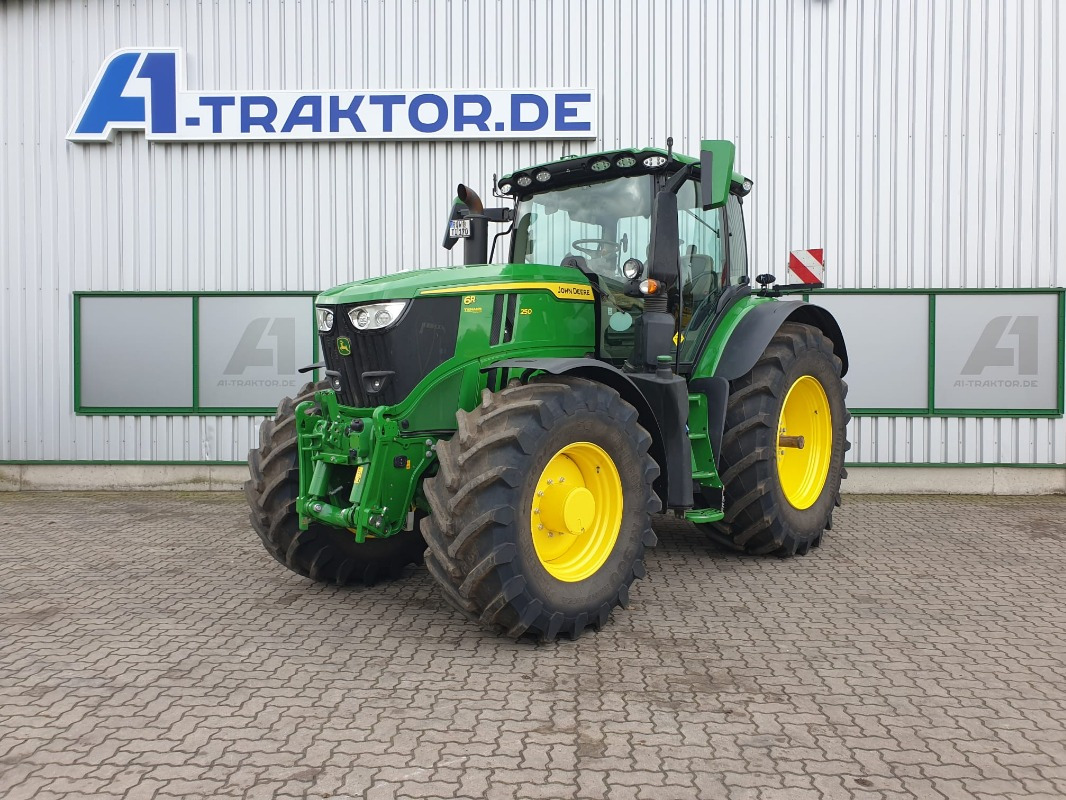 New Farm tractor John Deere 6R 250 **MIETRÜCKLÄUFER**