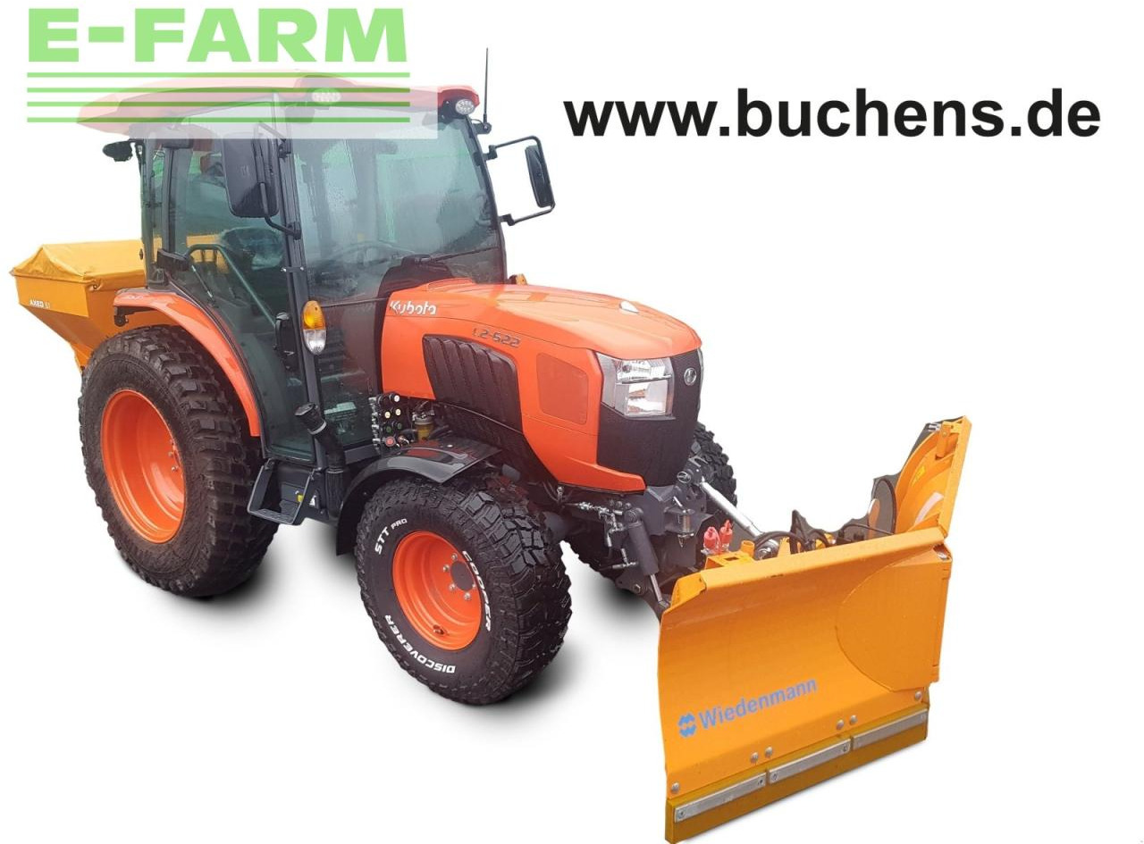 Farm tractor Kubota l2-552 h cab winterdienstpaket