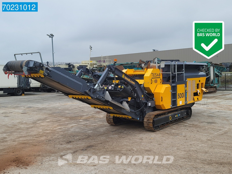 Mobile crusher TESAB 500I DEMO MACHINE – ONLY 147 HOURS