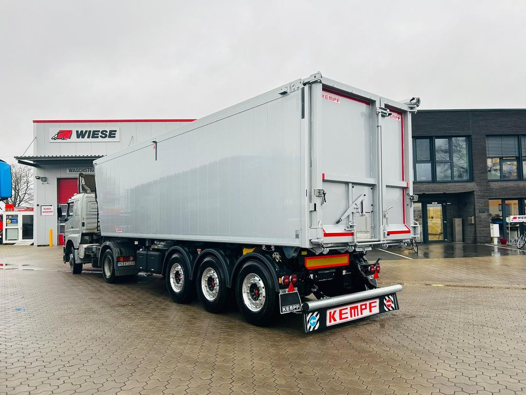 New Tipper semi-trailer Kempf SKM 36/3 AK Alu Kipper 50 m³ Alcoa Felgen SOFORT