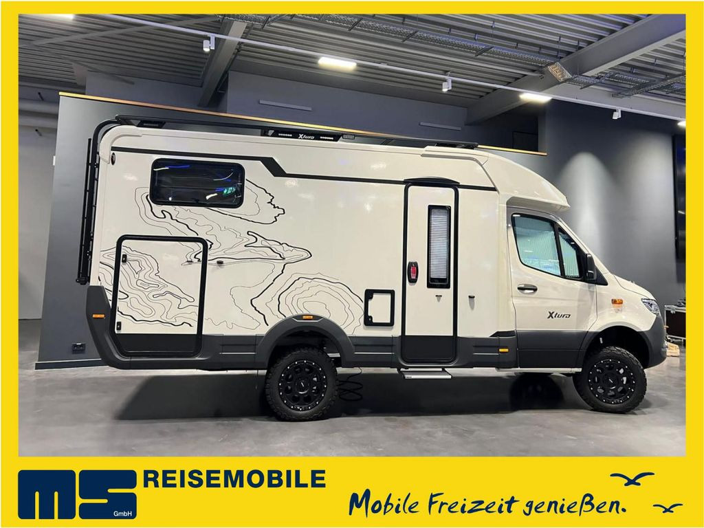 New Semi-integrated motorhome Eura Mobil XTURA 686 EF / FERNREISEMOBIL – ADVENTURE 4×4