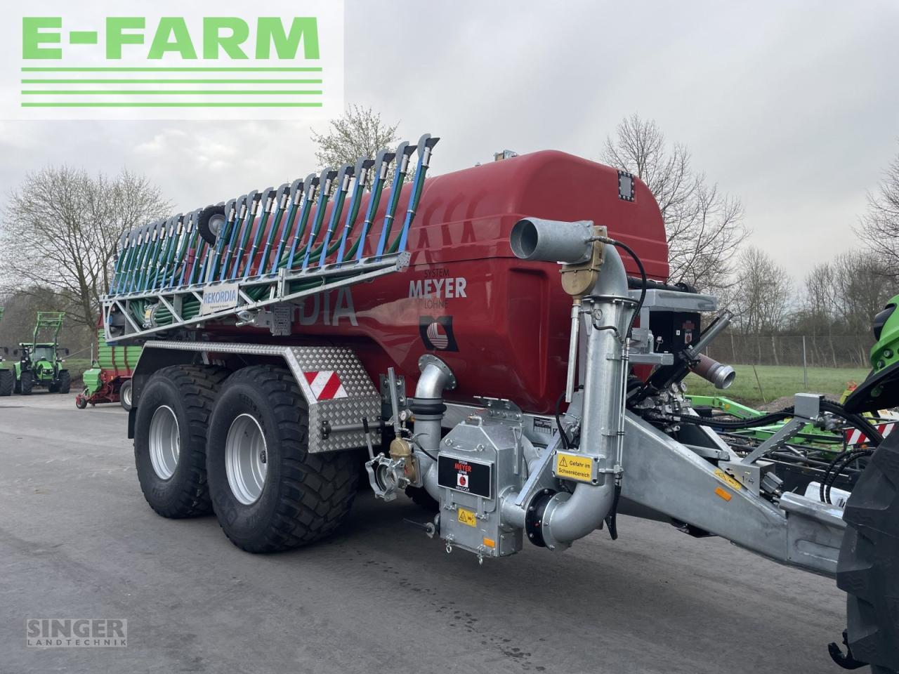 Slurry tanker Meyer-Lohne mls 16000 mit bomech farmer 15