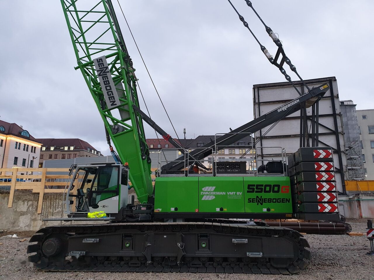 Crawler crane Sennebogen 5500 G