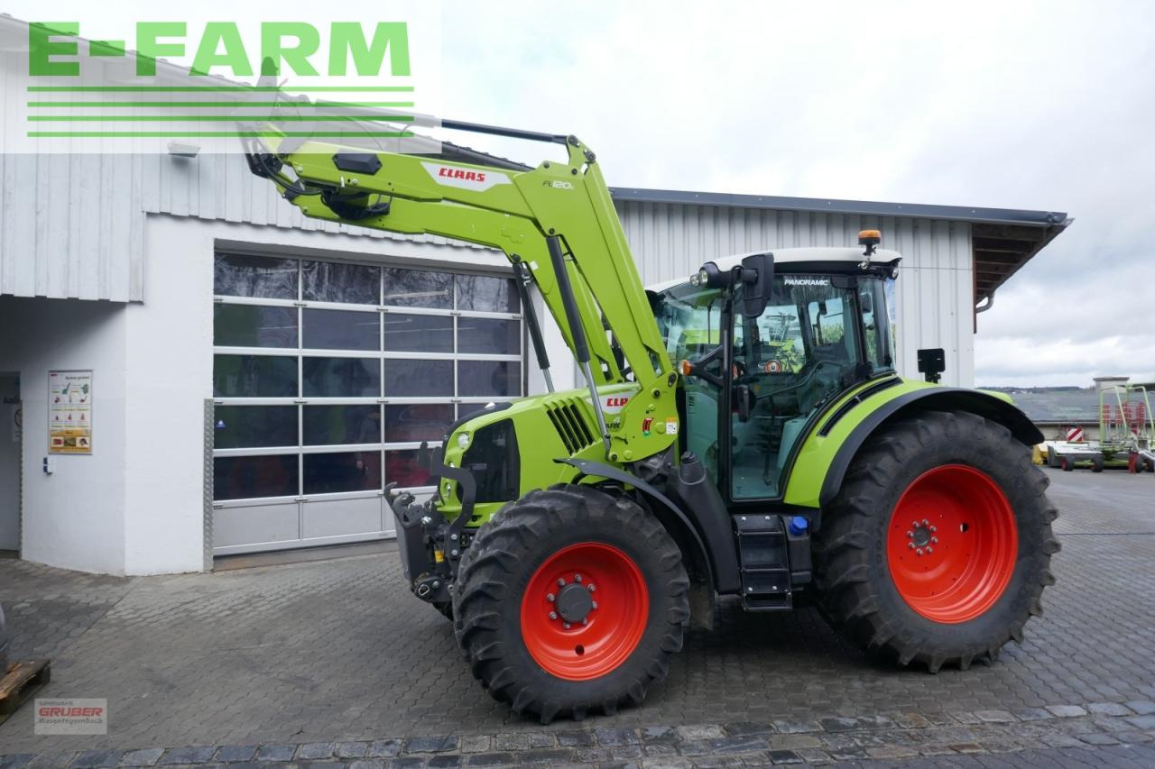 Farm tractor CLAAS arion 470 cis panoramic inkl. fl120c