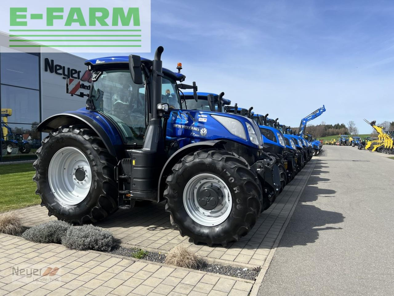 Farm tractor New Holland t7.300 blue power *aktionsangebot*