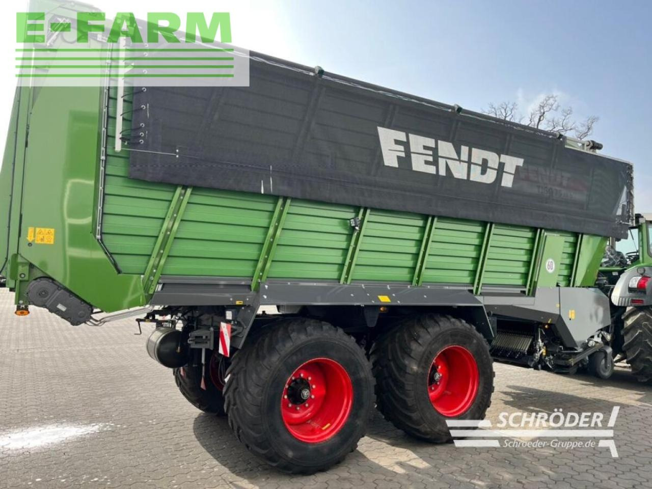 Farm tipping trailer/ Dumper Fendt tigo 75 xr