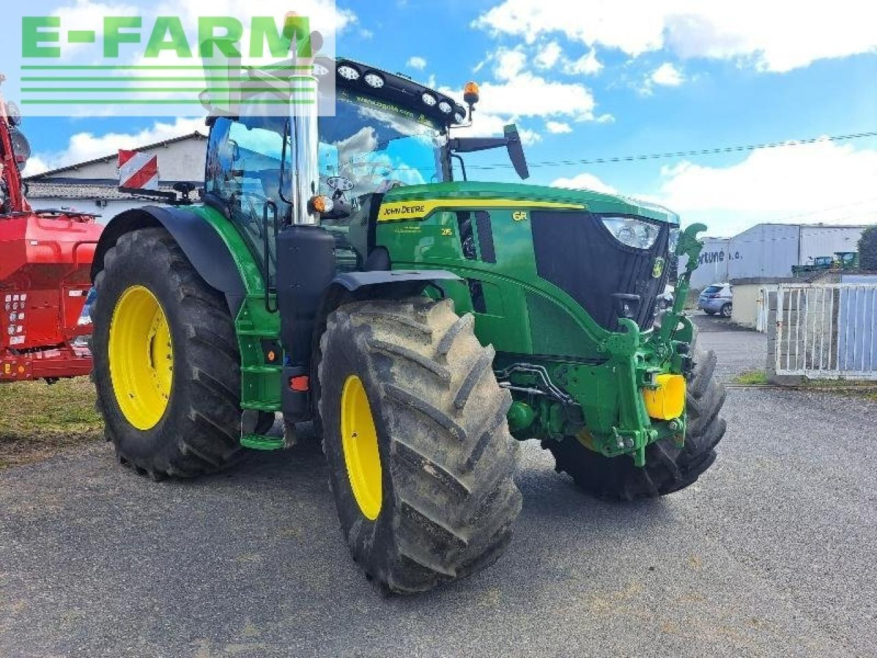 Farm tractor John Deere 6r 215