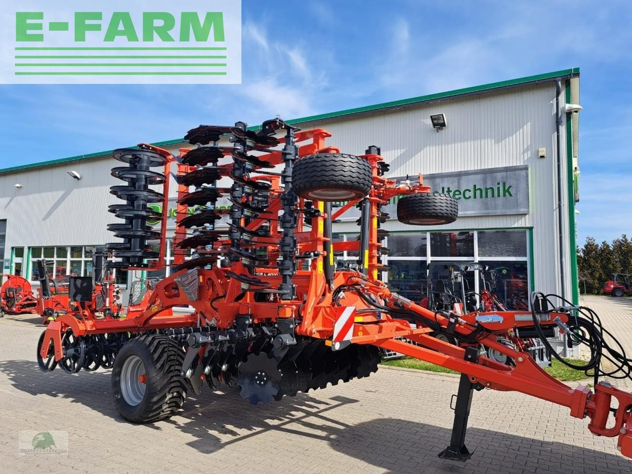 Disc harrow Kuhn optimer l 6000