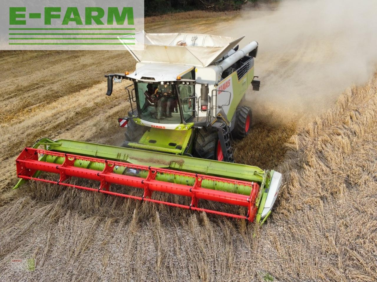 Combine harvester CLAAS trion 730