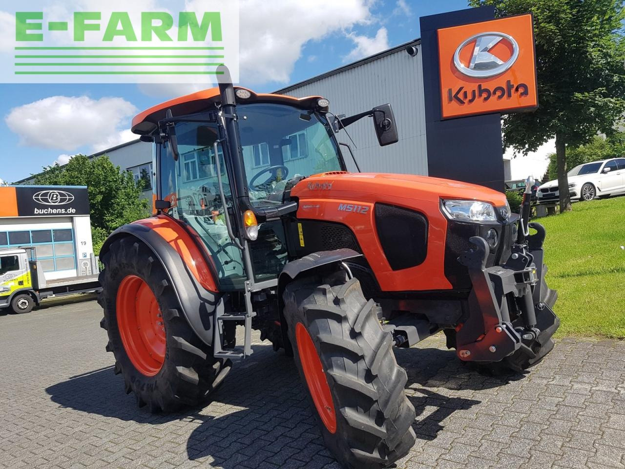 Farm tractor Kubota m5-112 cab demo