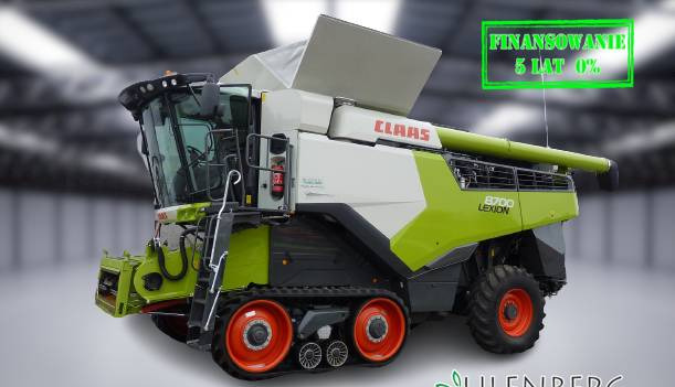 Combine harvester CLAAS Lexion 8700TT Z V1230/TELEMATICS/Demo/113mth.