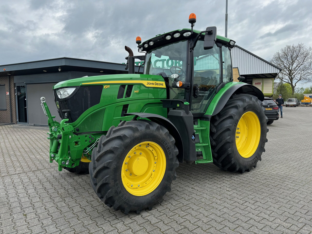 Farm tractor John Deere 6R145