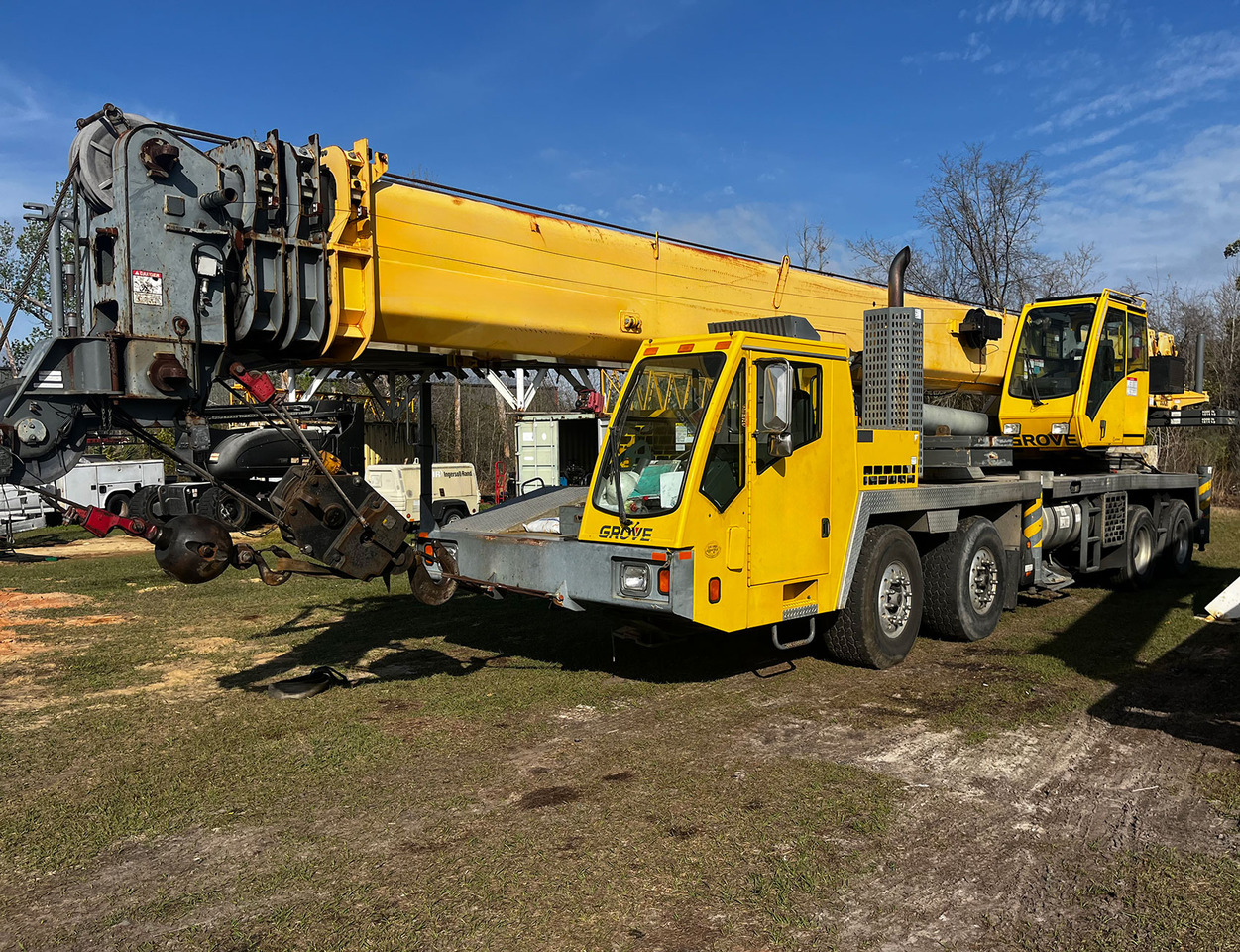 Mobile crane Grove TMS800E