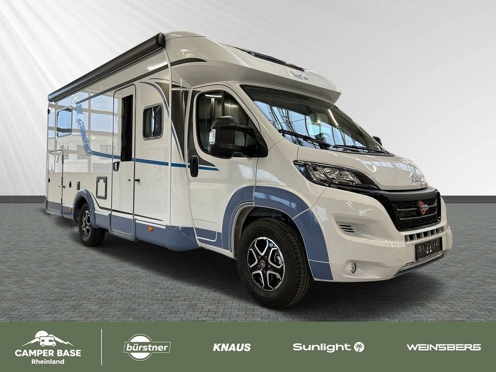 New Semi-integrated motorhome Bürstner Delfin T 726 G 5 Jahre Garantie