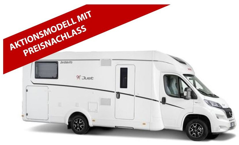 New Semi-integrated motorhome Dethleffs Just 90 T 7052 EB 5 Jahre Fahrzeuggarantie !!!