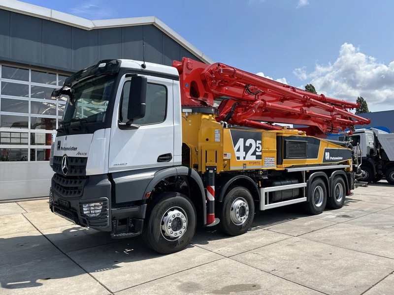 New Concrete equipment Mercedes-Benz Arocs 4140 8×4 Putzmeister 42.5 Concrete Pump