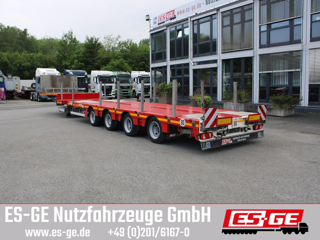 Low loader semi-trailer Faymonville MAX Trailer MAX100 Semi-Tieflader 205er