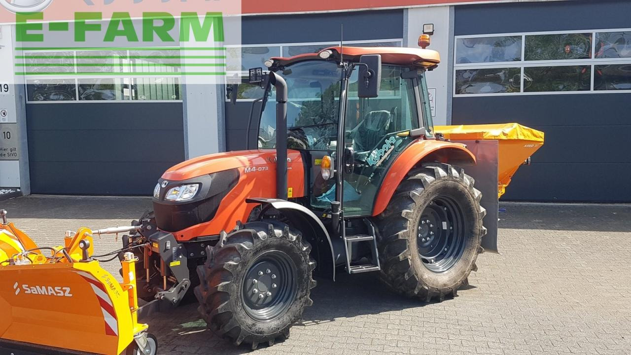 Farm tractor Kubota m4-073cab winterdienst