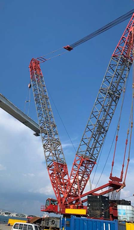 Crawler crane Liebherr LR1800