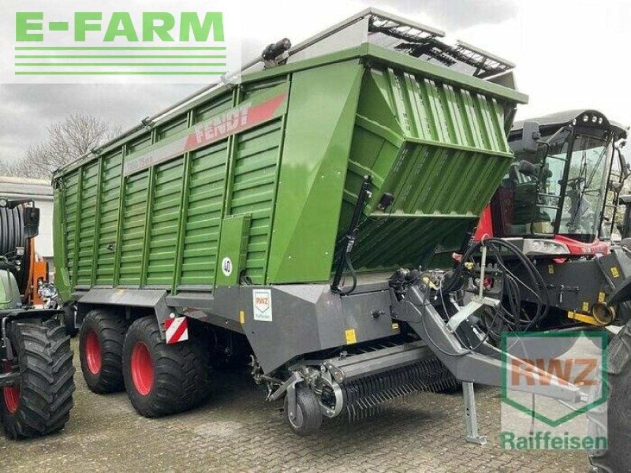 Self-loading wagon Fendt tigo 75 xrd