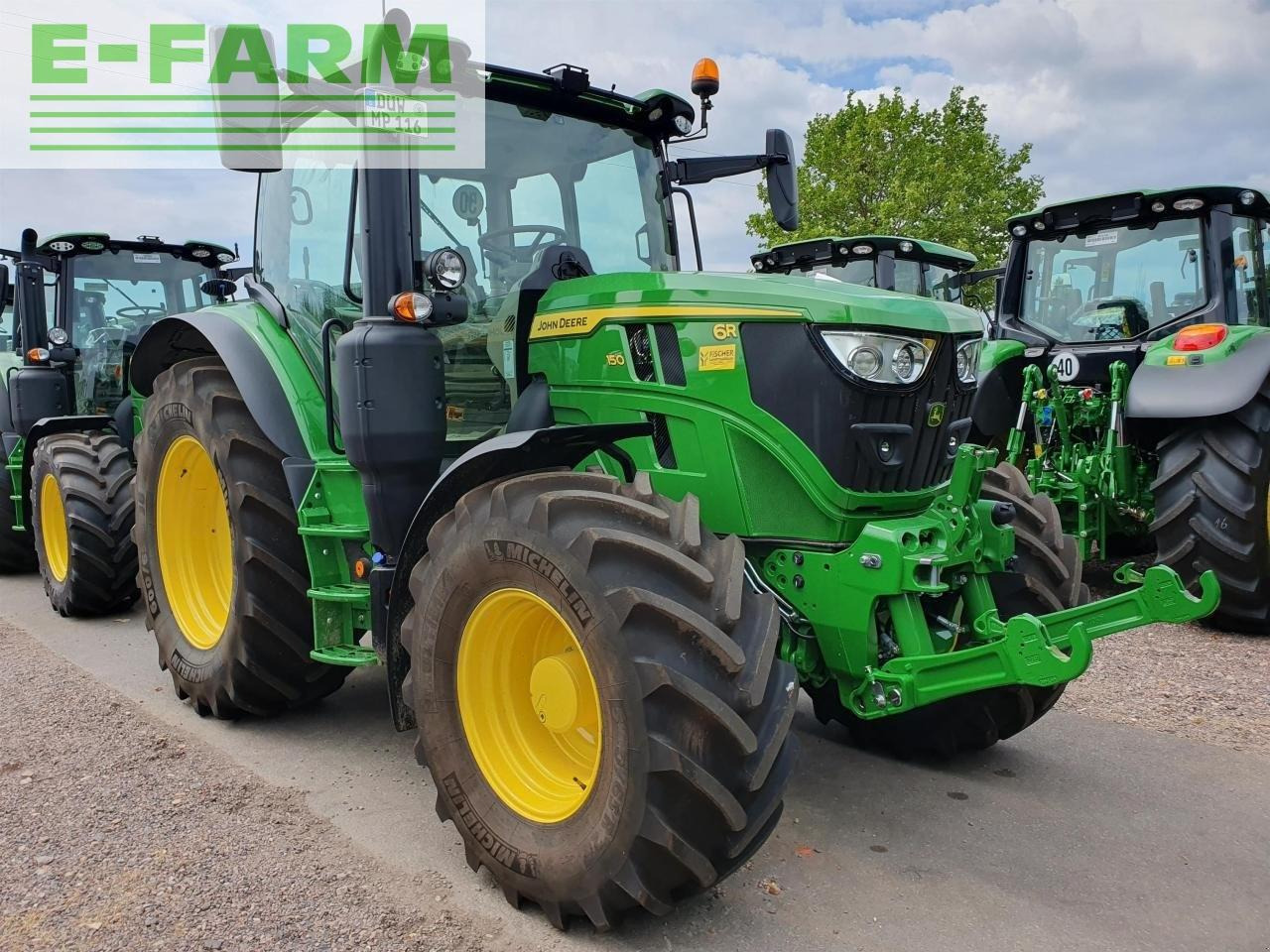 Farm tractor John Deere 6r 150 mp23 cp