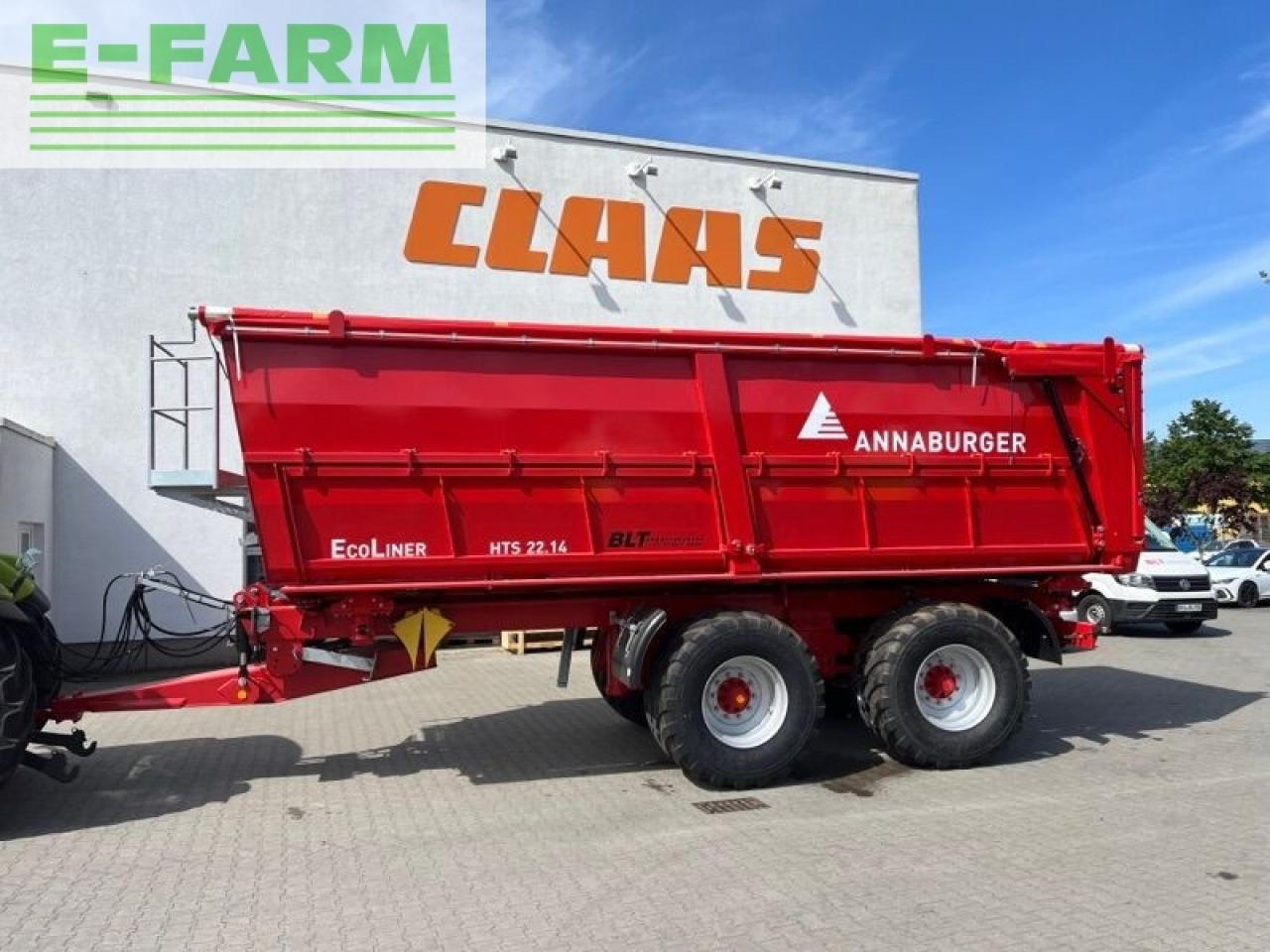 Farm tipping trailer/ Dumper Annaburger hts 22g.14