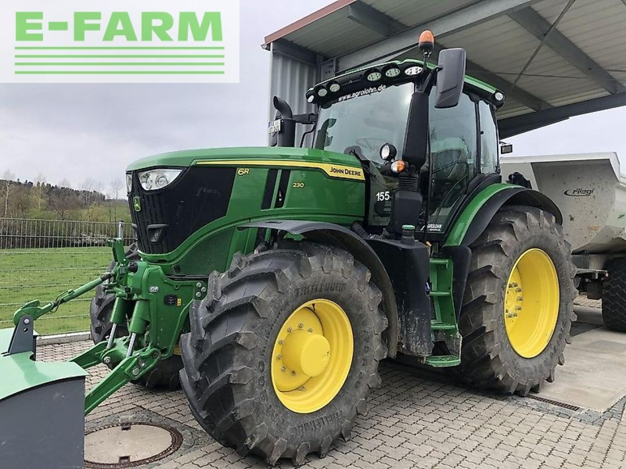 Farm tractor John Deere 6r230 autopowr