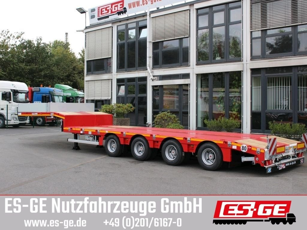 Low loader semi-trailer Faymonville MAX Trailer MAX110 Semi-Tieflader