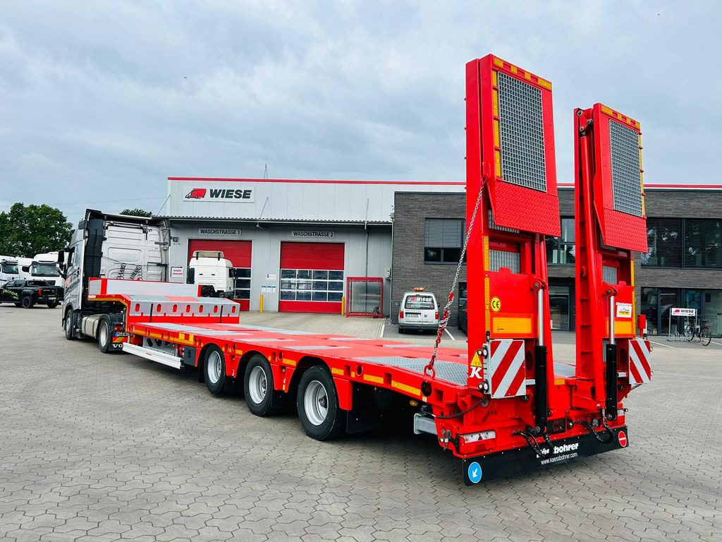 New Low loader semi-trailer Kässbohrer SLS.HS Tieflader mit hydr. Schwanenhals