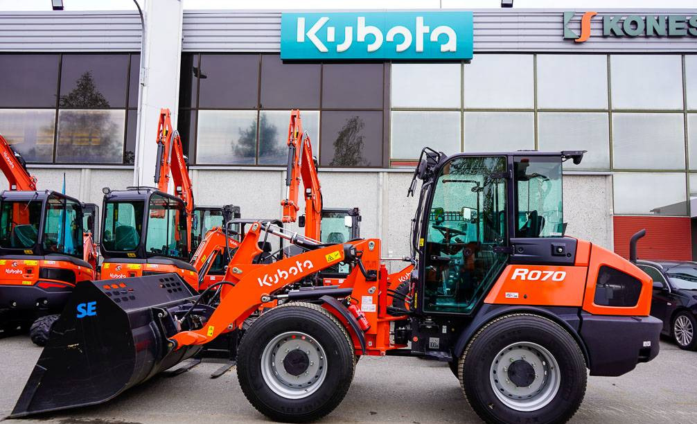 New Wheel loader Kubota R070 VARUSTELTU