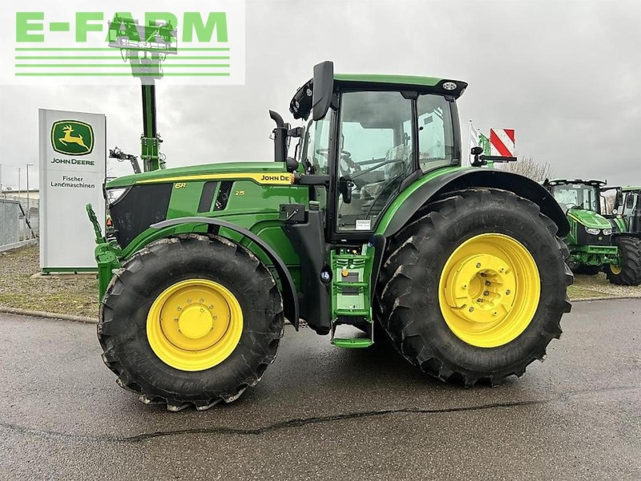 Farm tractor John Deere 6r 215 mp24