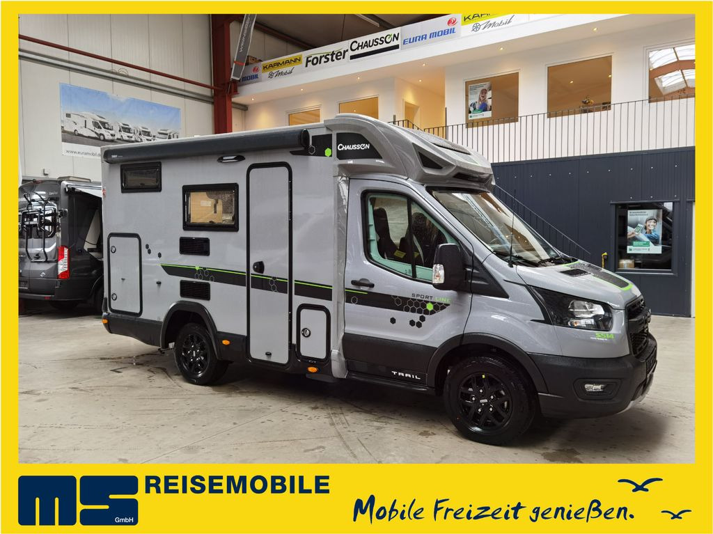 New Semi-integrated motorhome Chausson S 514 / 170PS-AUTOMATIK/ARCTIC-PAKET / NUR 5.99M