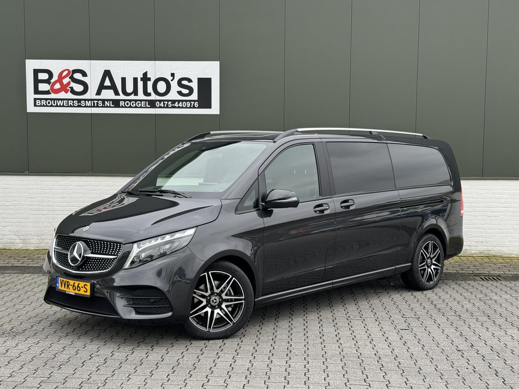 Combi van Mercedes-Benz V-Klasse-300d xl Nieuw 2x Memorie Stoelkoeling Burmester 360 Camera Sfeerverlichting