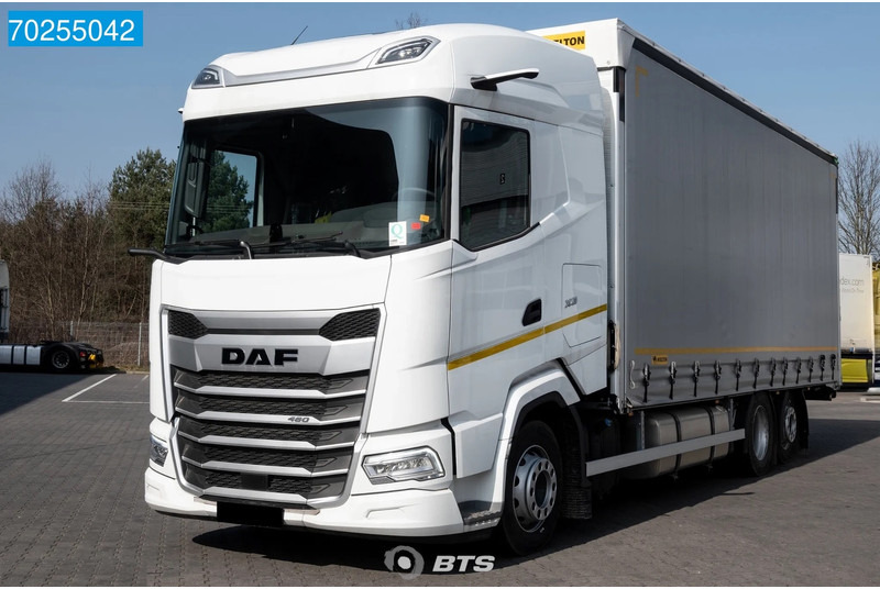 New Curtainsider truck DAF XG 480 6X2 Wielton Aufbau ACC LED Navi Mirror cam Euro 6