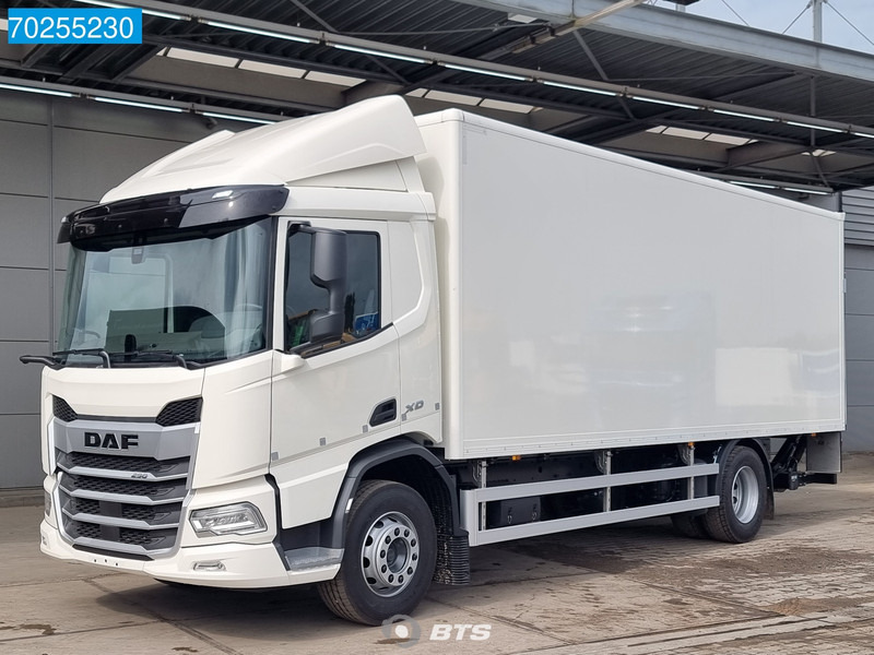 New Box truck DAF XD 290 4X2 19Tons 2.000kg Ladebordwand ACC LED EURO 6