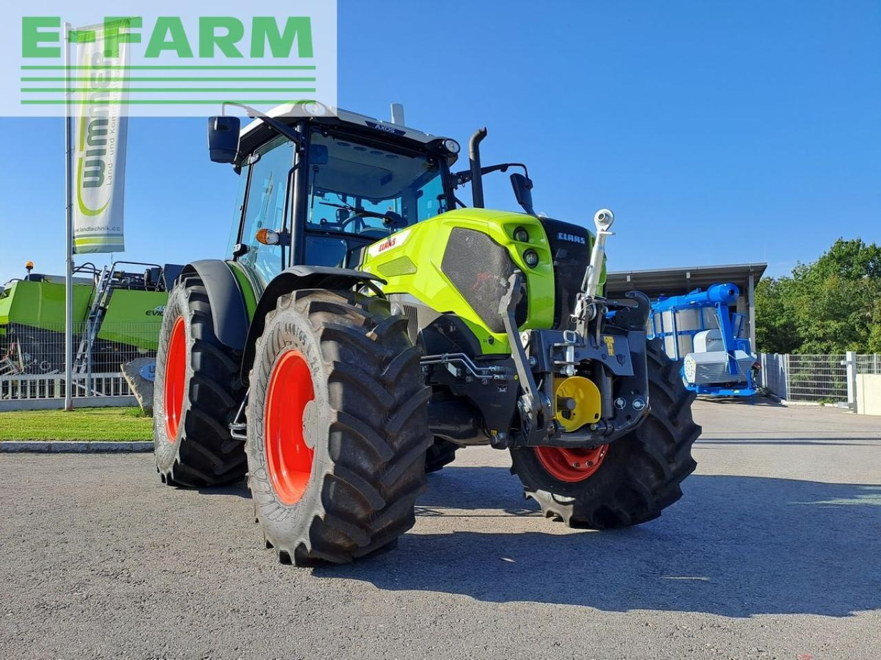 Farm tractor CLAAS axos 240