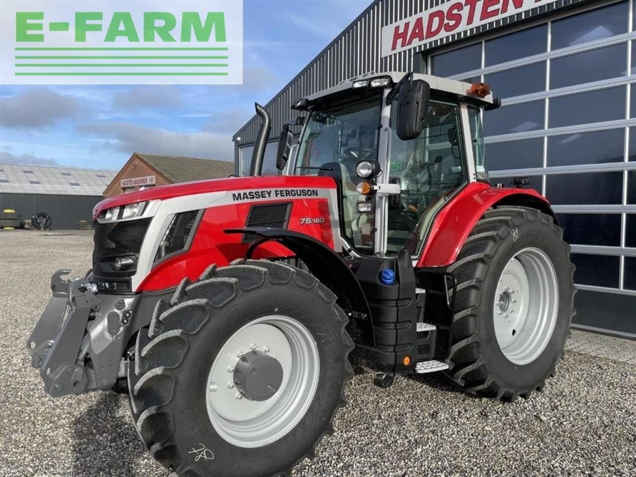 Farm tractor Massey Ferguson 7s.180 dyna-6 efficient på lager til omg levering