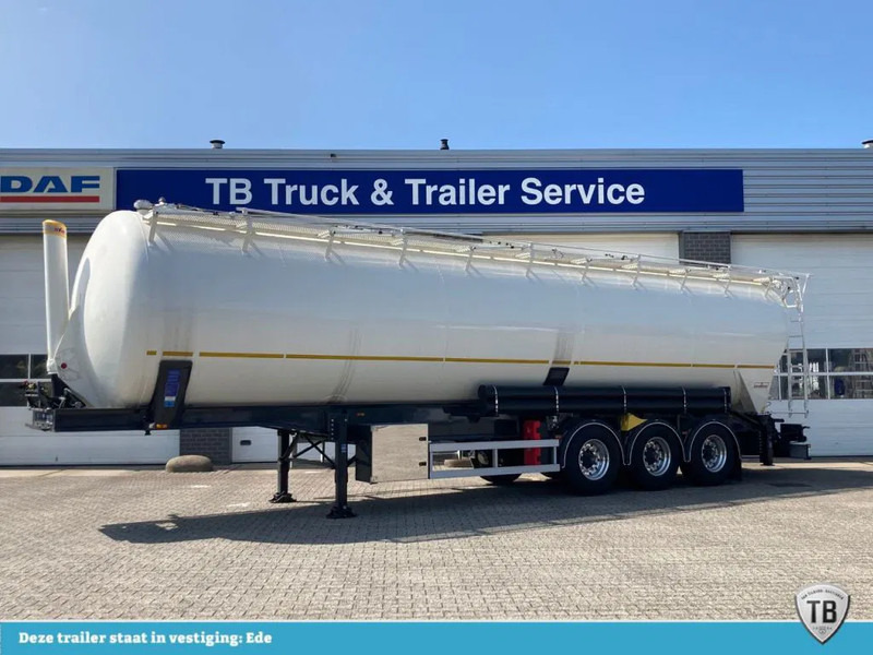 New Tank semi-trailer Kässbohrer SSK 50 / 5 – 10 / 24 – 50m3 kiep silo met 1x liftas en Alcoa Dura Bright velgen