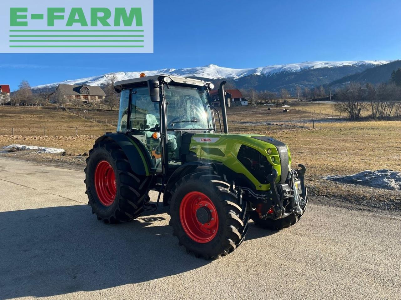 Farm tractor CLAAS axos 240