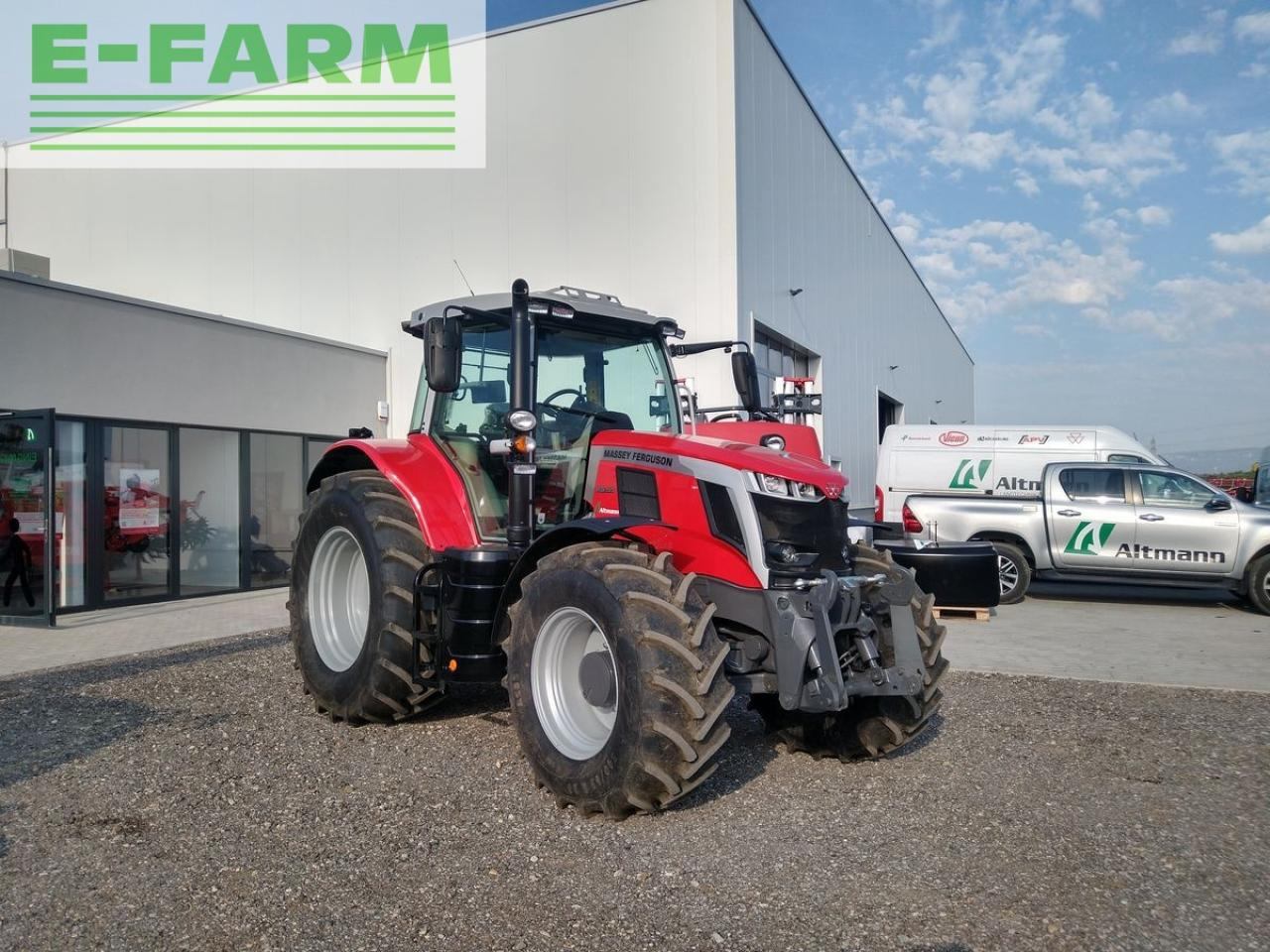 Farm tractor Massey Ferguson mf 6s.155 dyna-vt exclusive