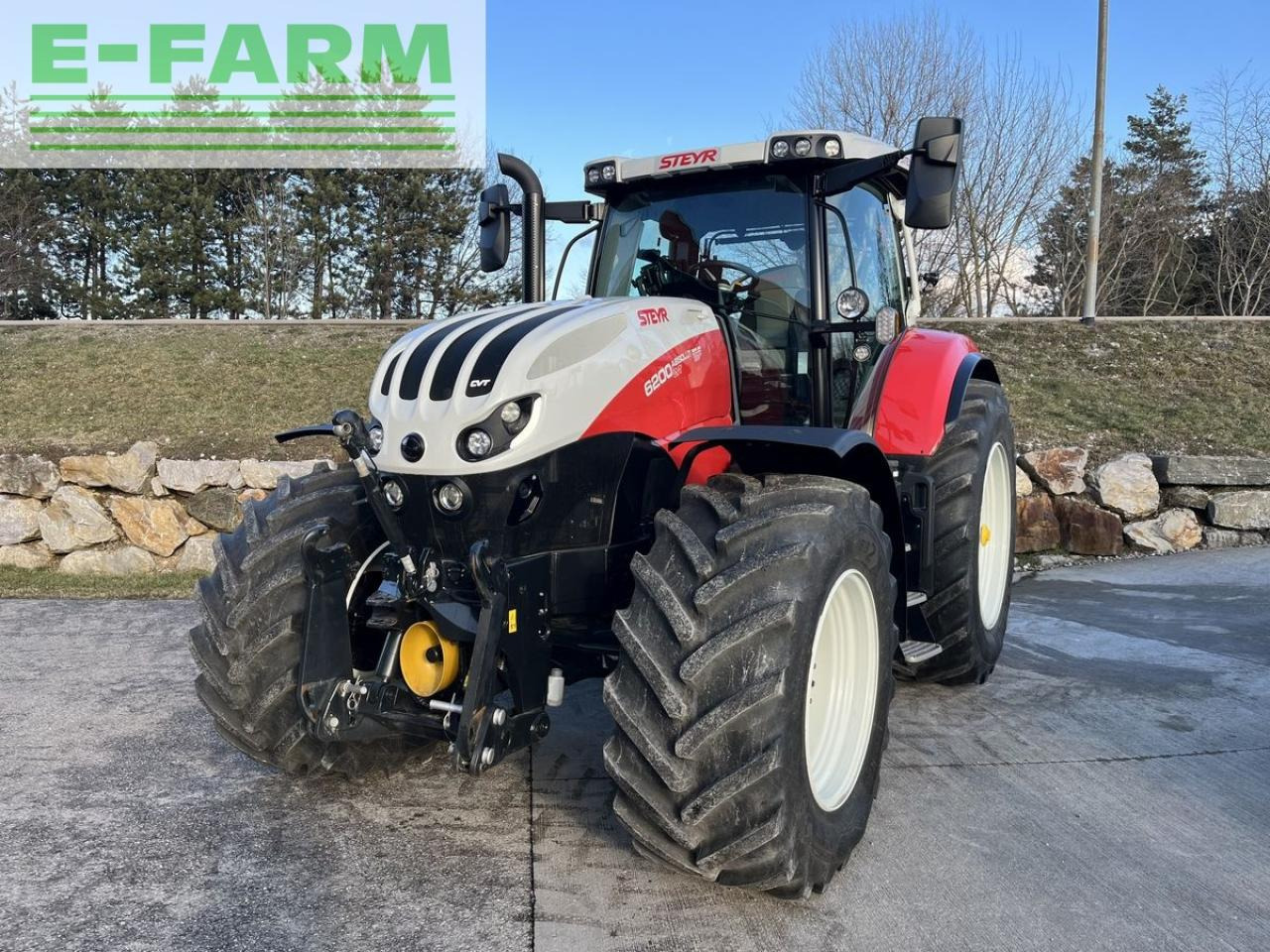 Farm tractor Steyr 6200 absolut cvt