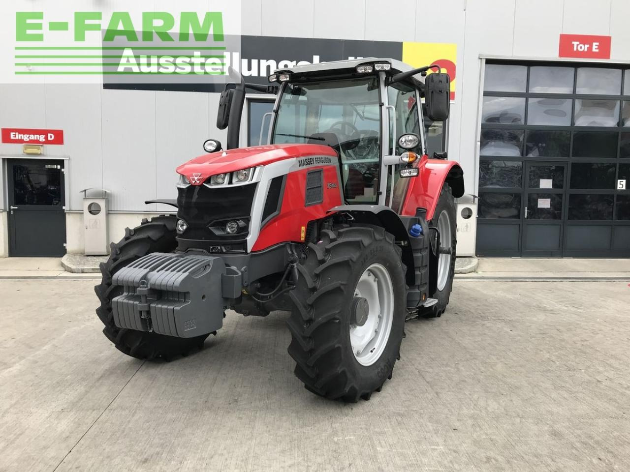 Farm tractor Massey Ferguson mf 7s.155