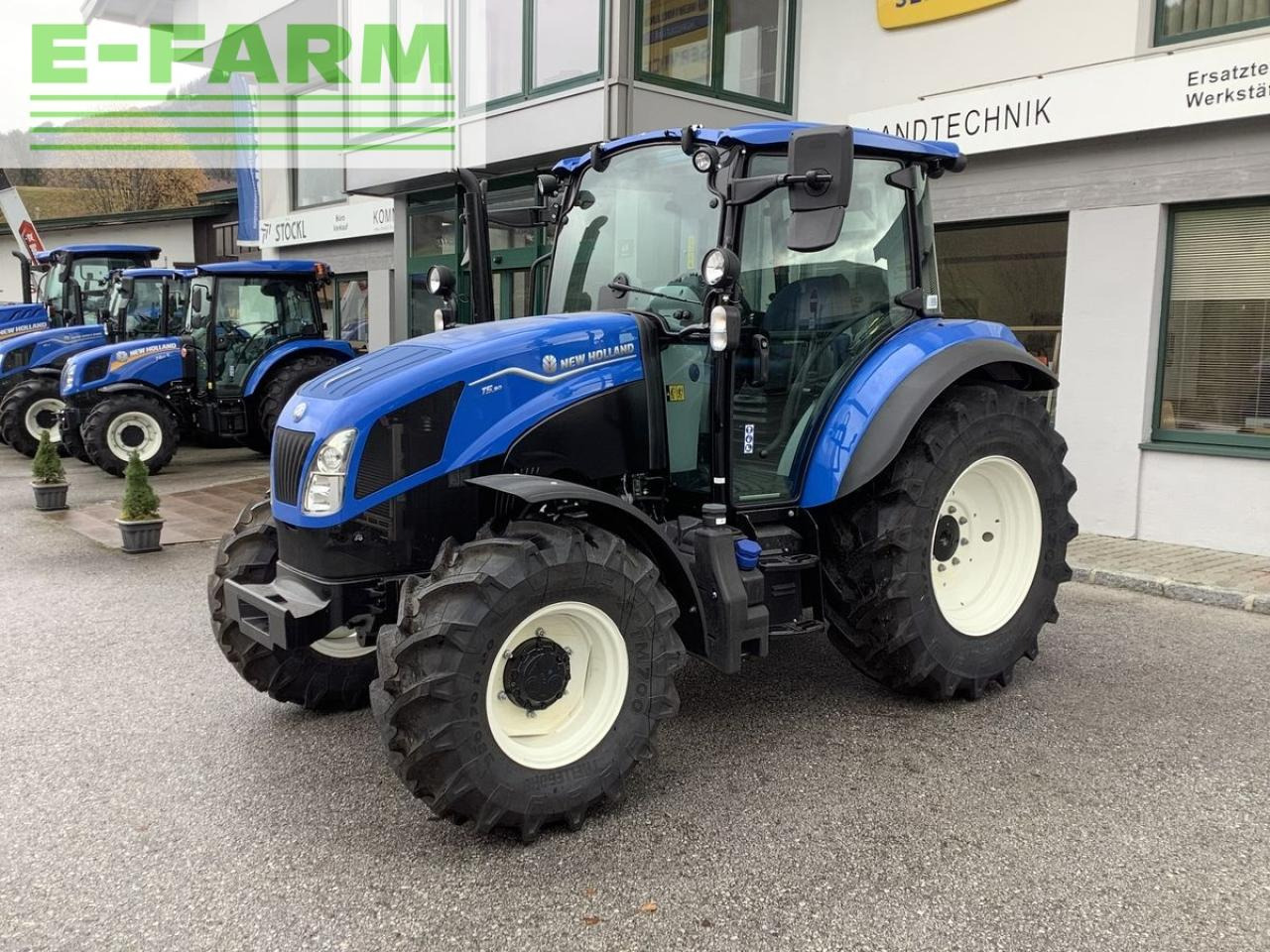 Farm tractor New Holland t5.90 dual command