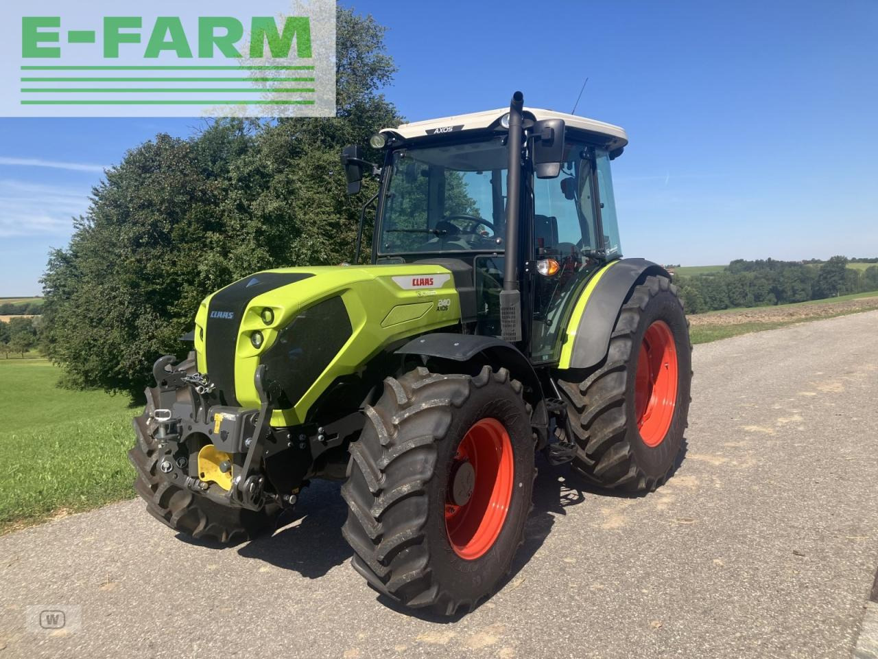 Farm tractor CLAAS axos 240