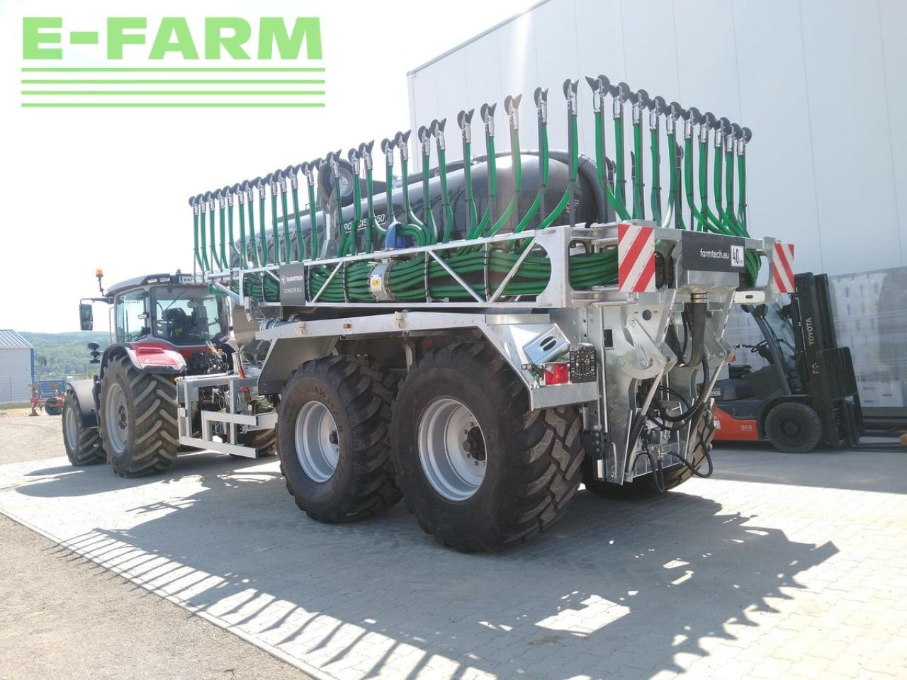 Slurry tanker Farmtech polycis 1550